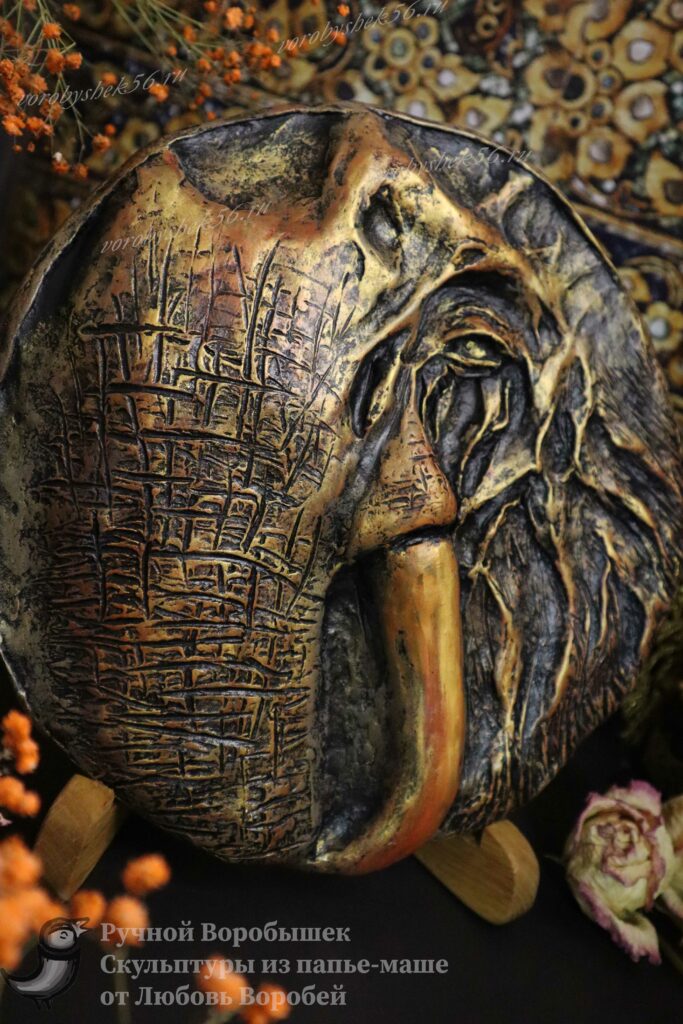 декоративное панно слон оренбург купить необычный подарок золотой слон панно бронза бивень слона барельеф Ручной Воробышек мастерская скульптуры папье-маше Любовь Воробей